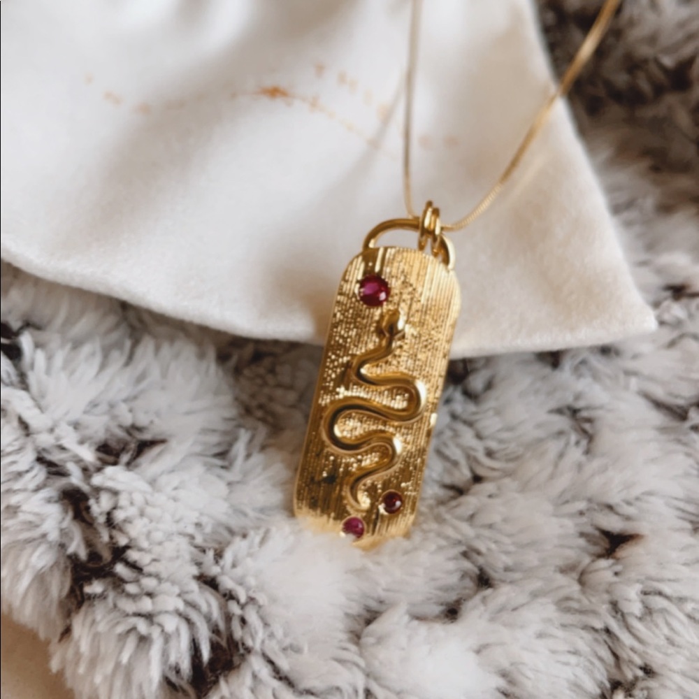 Snake totem necklace - Picture 5 of 5